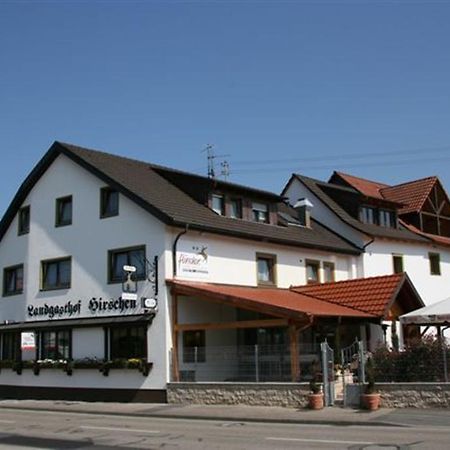 Hotel - Restaurant Hirschen - Werneths Landgasthof Beim Europa- Park Rust Rheinhausen Exteriér fotografie