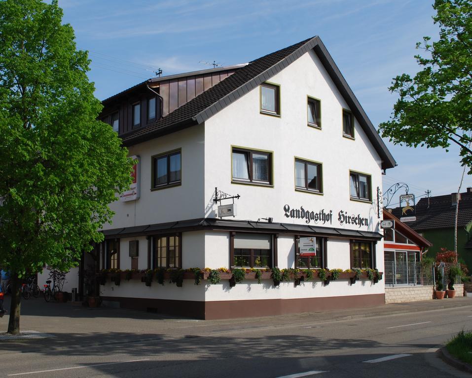Hotel - Restaurant Hirschen - Werneths Landgasthof Beim Europa- Park Rust Rheinhausen Exteriér fotografie